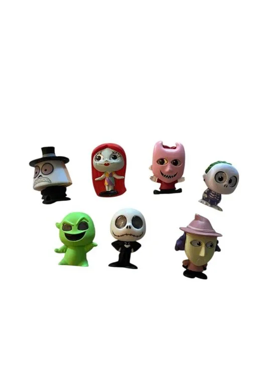 Nightmare Before Christmas Disney Doorables Bundle of 7 Whimsigoth Collectibles