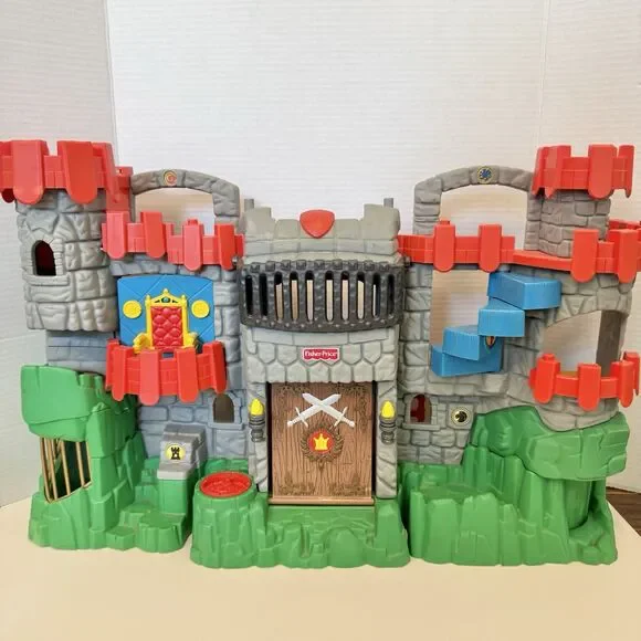 2005 Fisher-Price Imaginext Great Adventures Fold & Carry Castle (J5099)