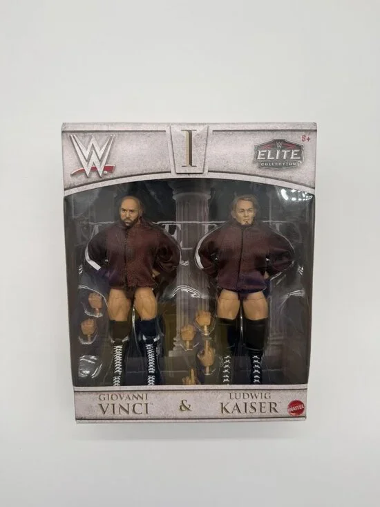 WWE Imperium Giovanni Vinci Ludwig Kaiser Elite Collection Set Mattel New Red