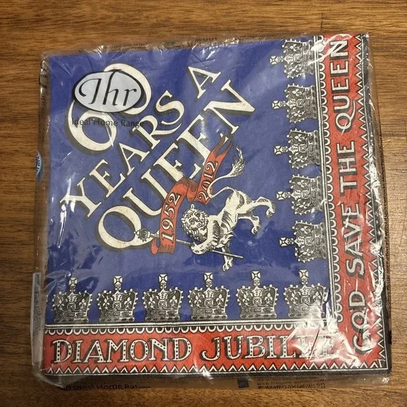 Emma‎ Bridgewater 60 Years A Queen Diamond Jubilee Paper Lunch Napkins Pkg Of 20