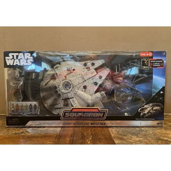 Star Wars Micro Galaxy Squadron Destroy the Death Star Battle Pack - Damaged Box