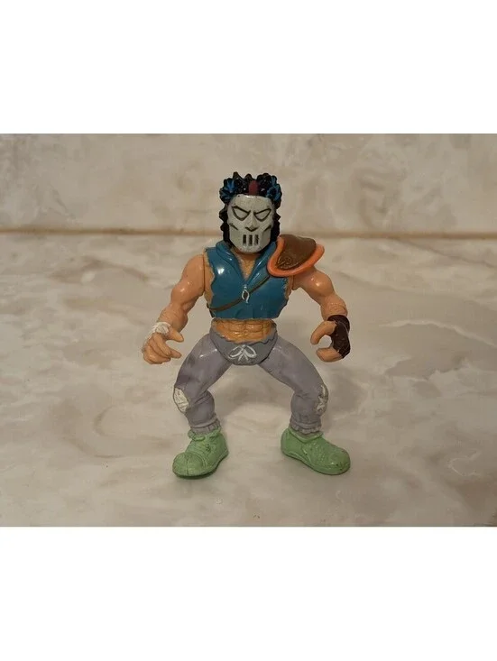 Vintage 1989 Teenage Mutant Ninja Turtles TMNT Casey Jones Action Figure Toy
