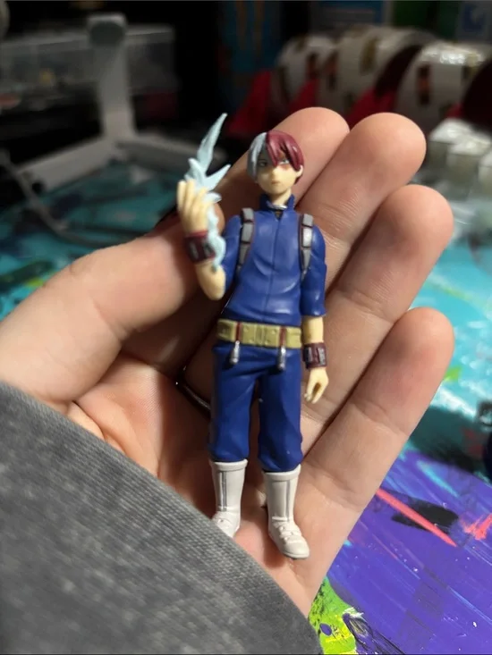Target Blue and Red Anime Action Figure