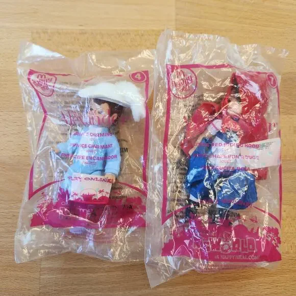 McDonald’s Madame Alexander Doll Red Riding Hood & Prince Charming Happy Meal