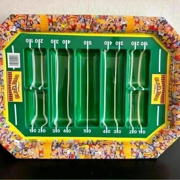 Old El Paso Football Stadium Chips & Dip Appetizer Serving Tray Platter 1999