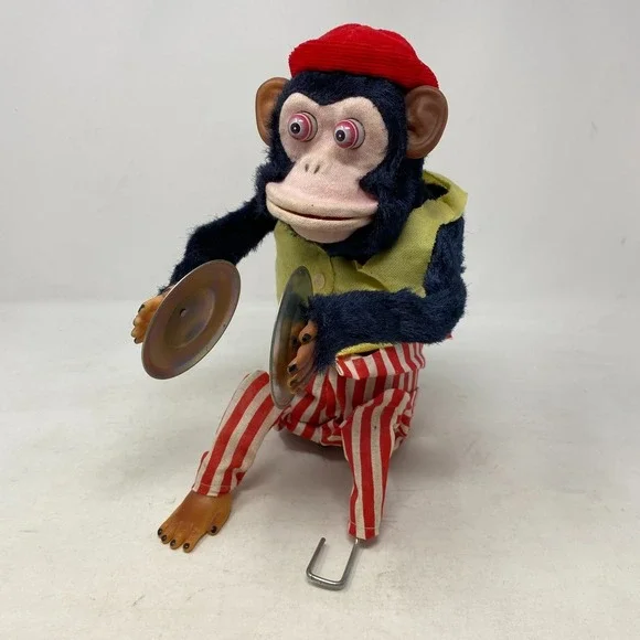 HC Jolly Cymbal Chimp Battery Operated w/Cymbals‎ Untested No Batteries