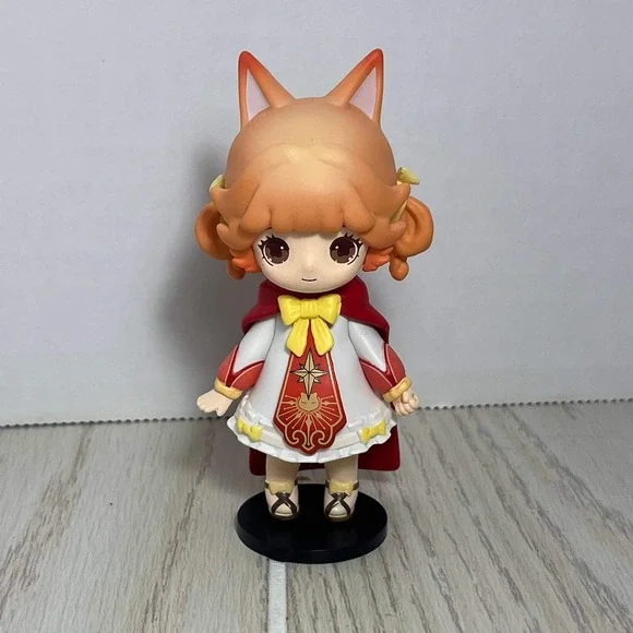 Simon Toys Liroro Animal Fairyland Kingdom Series Fox Priest Figure Red Orange