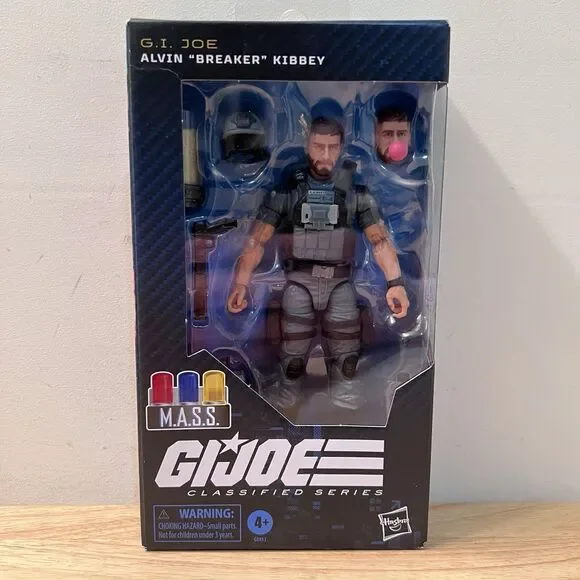 GI Joe Classified Series Breaker 158 MASS Device Target Exclusive 6” Figure