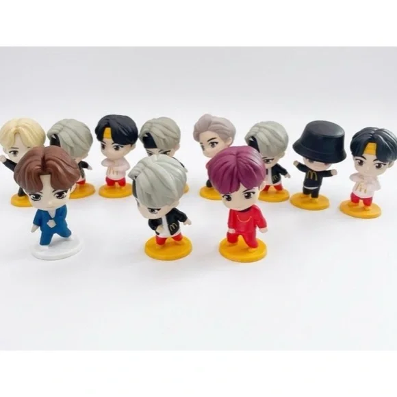 11 McDonald's x TinyTAN BTS K-Pop Idol Figurine Encore Edition Collectibles Toys