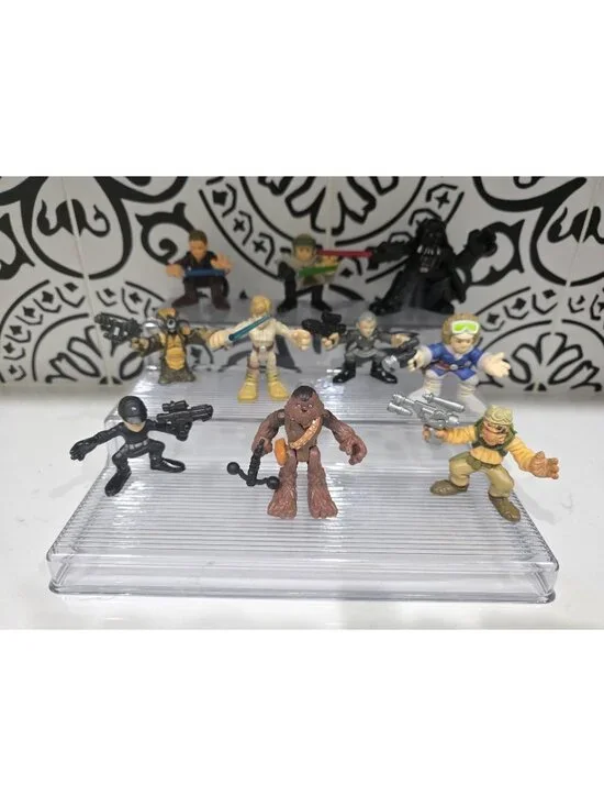 Playskool Star Wars Galactic Heroes Clone Wars 2 inch figures lot