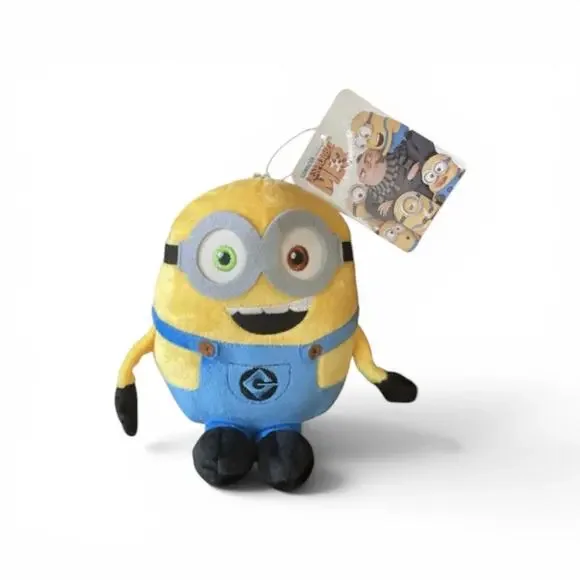 Despicable Me Minion Bob 6” Plush One Eye Green Brown NWT Stuffed Doll