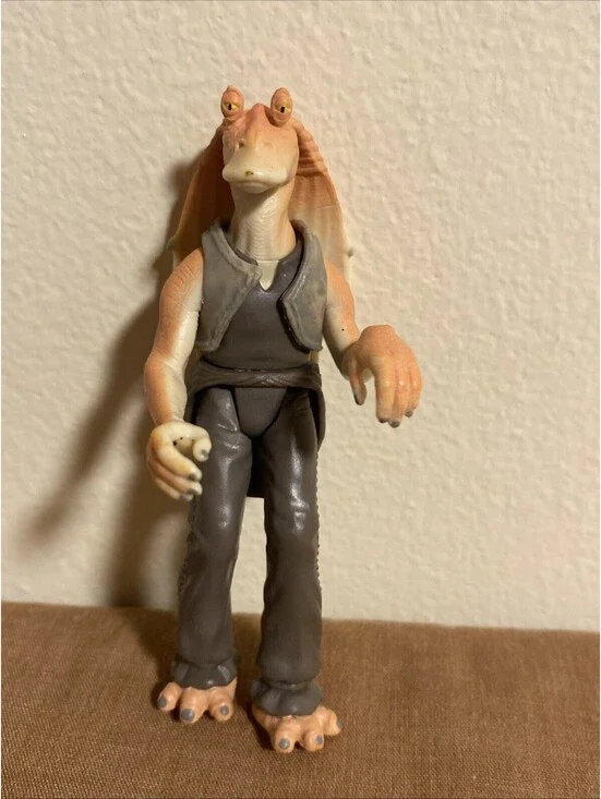Vintage 1998 Hasbro Jar Binks Star Wars Episode 1 Action Figure Loose