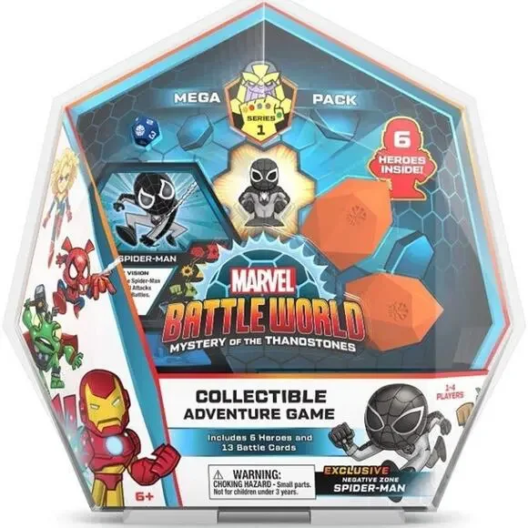 Funko Marvel Battleworld: Series 1 Mega Pack – Negative Zone Spiderman
