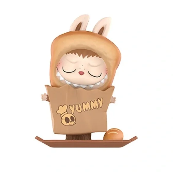 BREAD BAG -Pop Mart Labubu ALMOST HIDDEN Series Figure, Confirmed from Blind Box