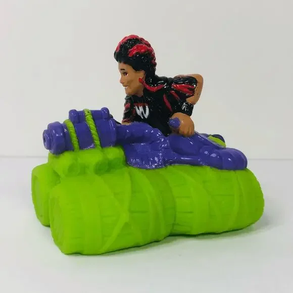 Vintage 1991 McDonalds Hook Movie Lost Boy‎ Rufio Water Squirter Toy Figure