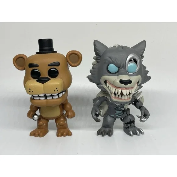 Funko‎ Pop Five Nights at Freddys FNAF Freddy Fazbear 106 and Twisted Wolf 16