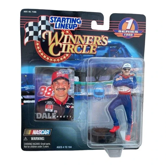 Dale Jarrett Starting Lineup‎ Winner's Circle 1998 Series 1 NASCAR Driver Figure