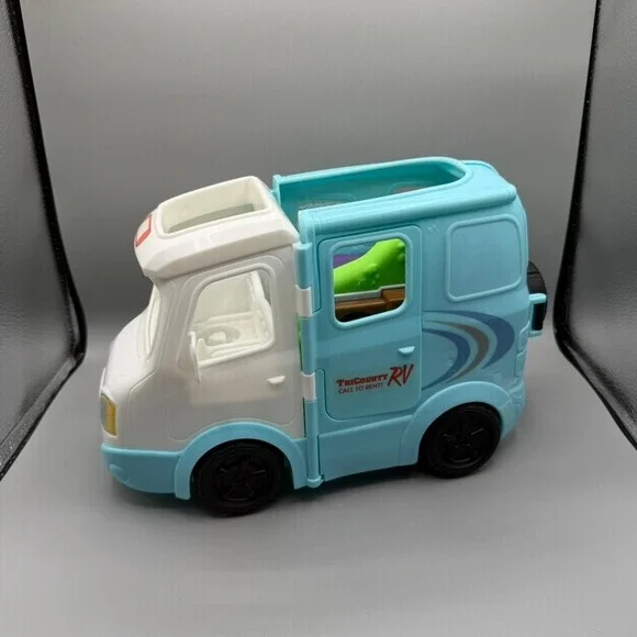 Fisher Price Little People Disney Toy‎ Story 4 RV Camper 2015 NO PEOPLE-EUC