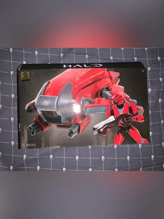 Halo Red Covenant Ghost & Elite Action Set Red