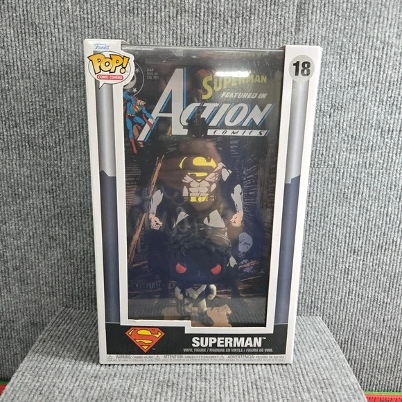 Funko Pop! Comic Covers‎ Superman #18 Action Comics Hard Case