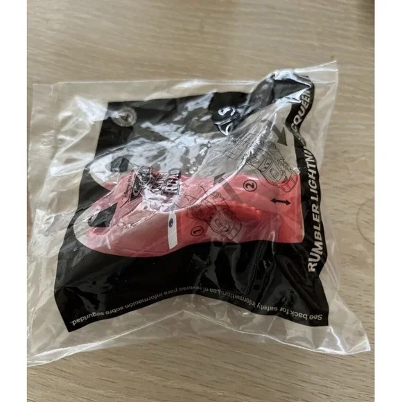 New 2022 Cars On‎ The Road Rumbler Lightning McQueen Happy Meal Toy !!