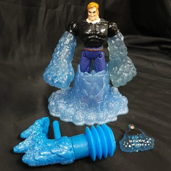 1996 Toy Biz Marvel Spider-Man Hydro-Man Action Figure‎ with Accessories