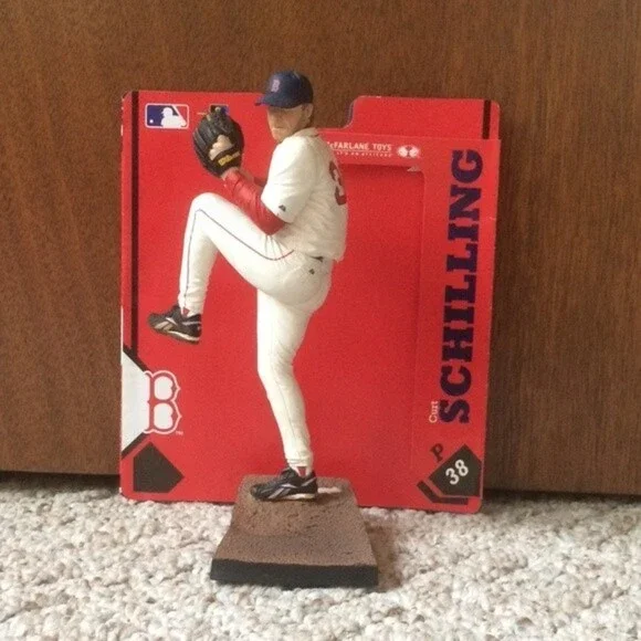 Curt Schilling  Boston Red Sox McFarlane baseball action figure MLB