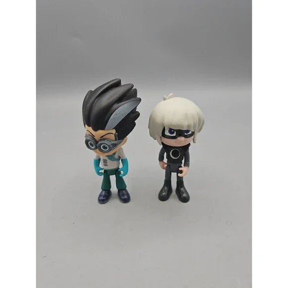 PJ Masks Villains Romeo Luna Girl posable action figure 3” just play Lot 2