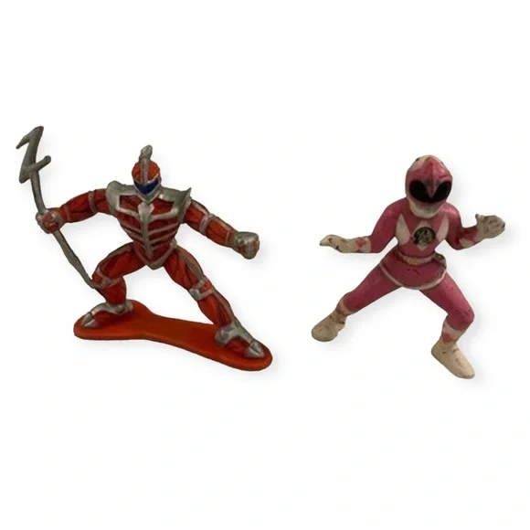 Two Vintage Power Rangers Toys‎