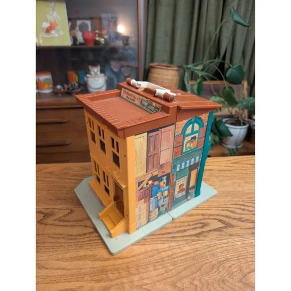 Vintage 1975 Fisher Price Sesame Street‎ Play Family House Set 938 Hoopers Store