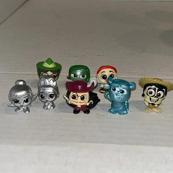 Disney Doorables Lot Special Edition Captain Hook, Silver‎ Edition Tinkerbell D1