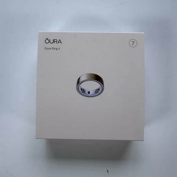NEW OURA Ring Gen 4 Size 7 Gold Brand New Sealed Box Never Been Opened