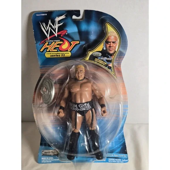 Jakks Pacific 2001 WWF WWE Sunday Night Heat Series 11‎ Rikishi Figure