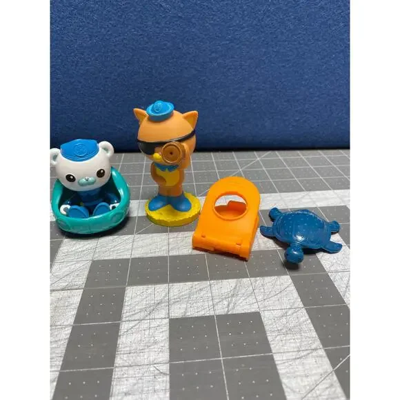 Octonauts Lot Cat Bear Turtle Orange‎ Clicker