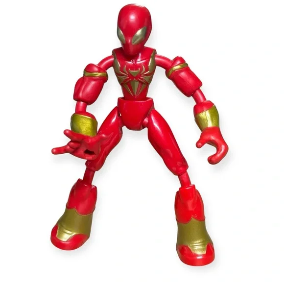 Marvel Spider-man 6 inch IRON SPIDER-MAN‎ Bendy bend and flex universe