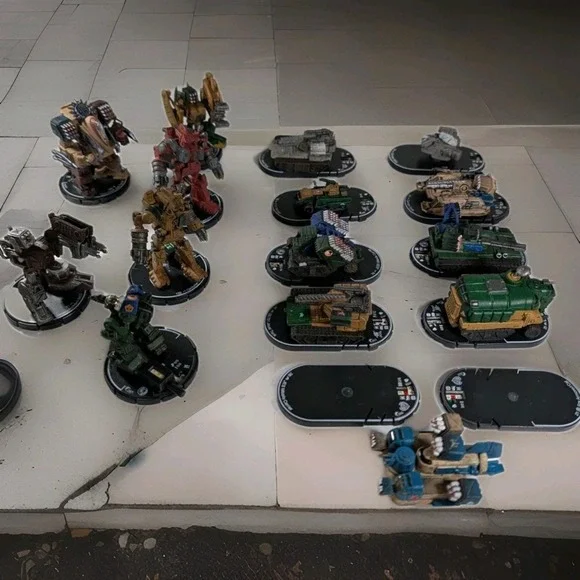 WizKids Mech Warrior Dark Age Lot Mechwarrior‎ Miniatures Figures Minifigs Vtg