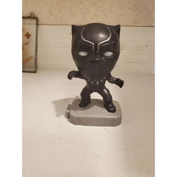 McDonald's 2019 Marvel Avengers‎ Black Panther Figure Kid Meal Toy