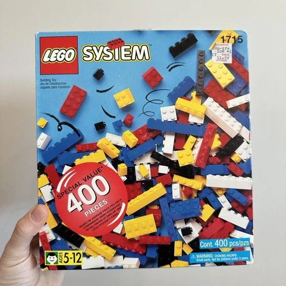 New‎ VTG Lego Universal Building Set 1715 Unopened System 400 Pieces