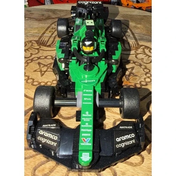 LEGO Aston Martin Aramco F1 AMR24 Race Car