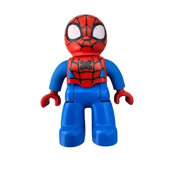 Spiderman Duplo Lego Man Pretend Play Toy Collectible STEM Superhero Building