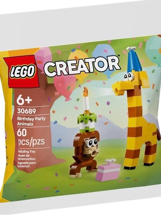 LEGO Creator Birthday Party Animals Building Toy -‎ Yellow/Brown