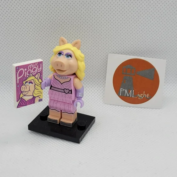 Lego Miss Piggy Minifigure Limited Edition The Muppets Disney