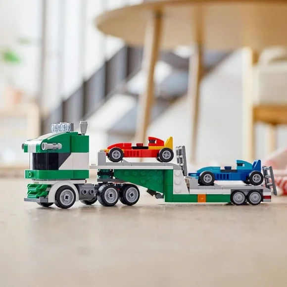 LEGO Creator 3in1 Race Car Transporter‎ 31113 Building Kit;  (328 pieces)