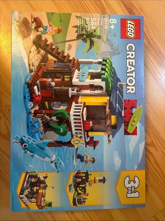 Lego 3 in 1 Building Set - 564 pieces, set #31118