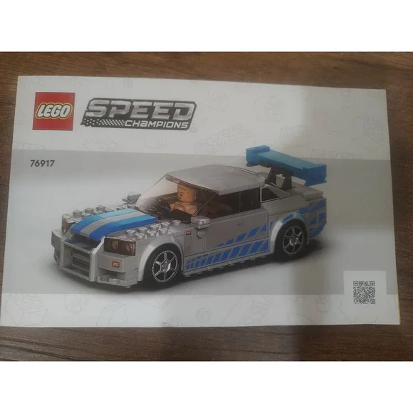 Lego Speed Champion #76917 Instruction Book Only