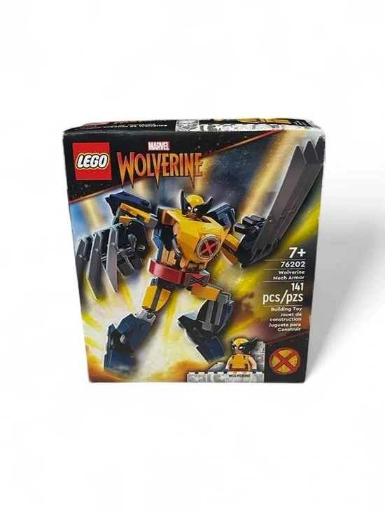 LEGO Marvel Super Heroes: Wolverine Mech Armor (76202) New Sealed