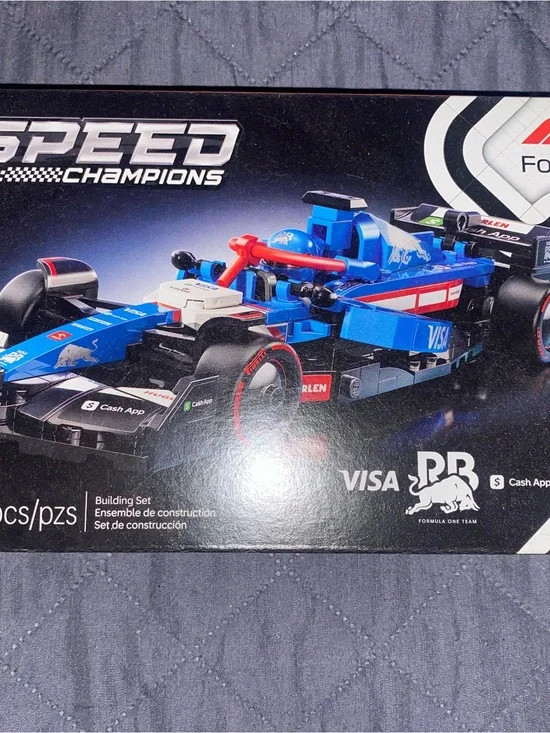 Lego Speed Champions Blue & Black Formula 1 Race Car Building Set 77246