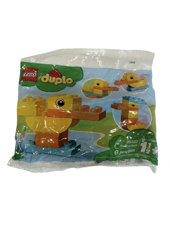 LEGO Duplo My First Duck 30327 Preschool Building 6 Piece Easter Basket Toy New