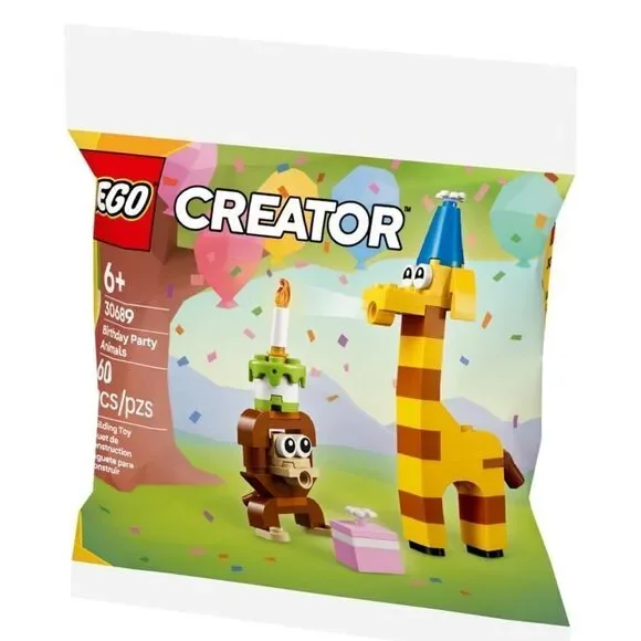 LEGO 30689 Creator Birthday Party Animals Set