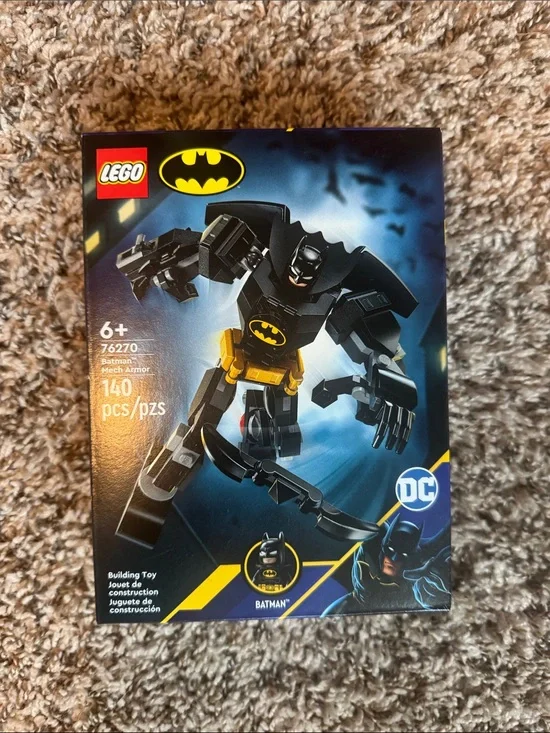 Lego Batman Mech Armor – Black, Yellow